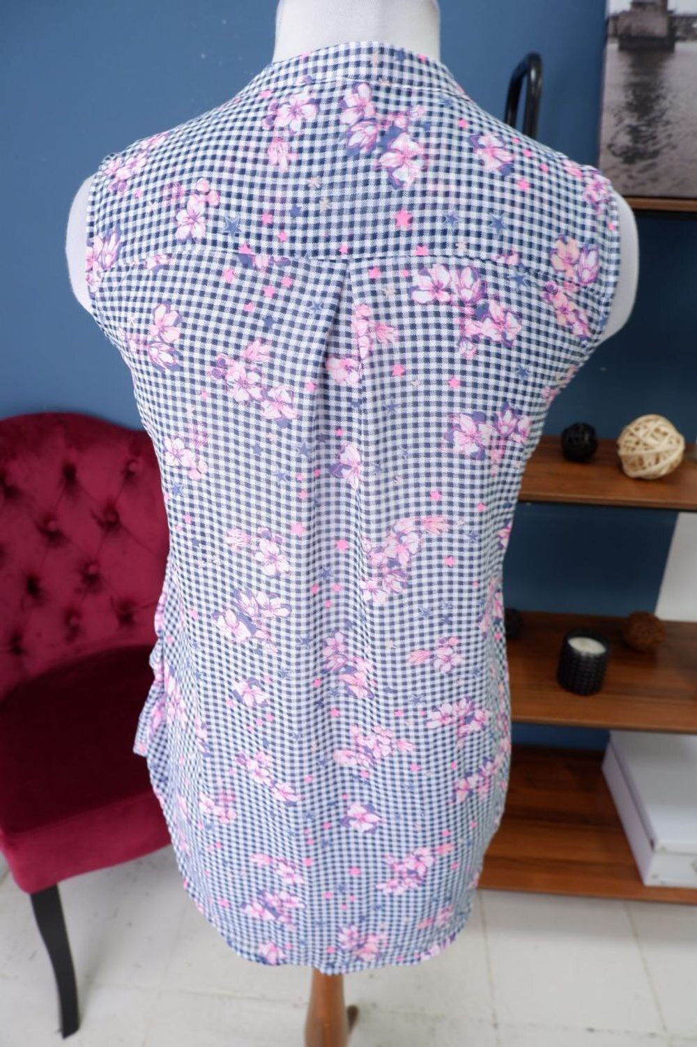 Блузка Colours of The World с принтом 42 размер