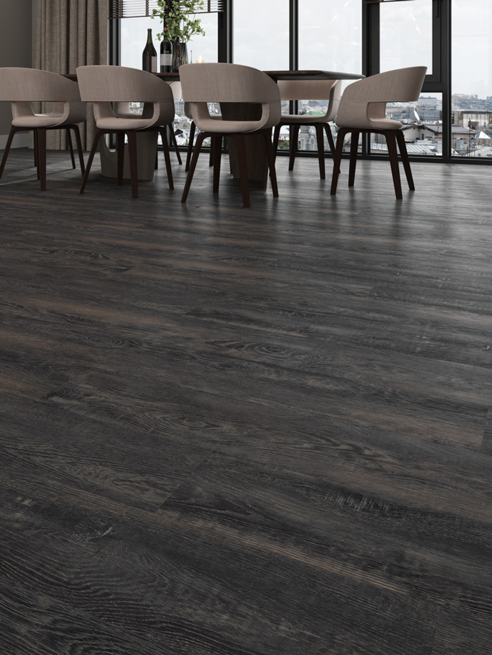 Ламинат SPC CronaFloor Nano Дуб Мореный