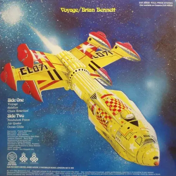 Brian Bennett – Voyage (A Journey Into Discoid Funk) LP