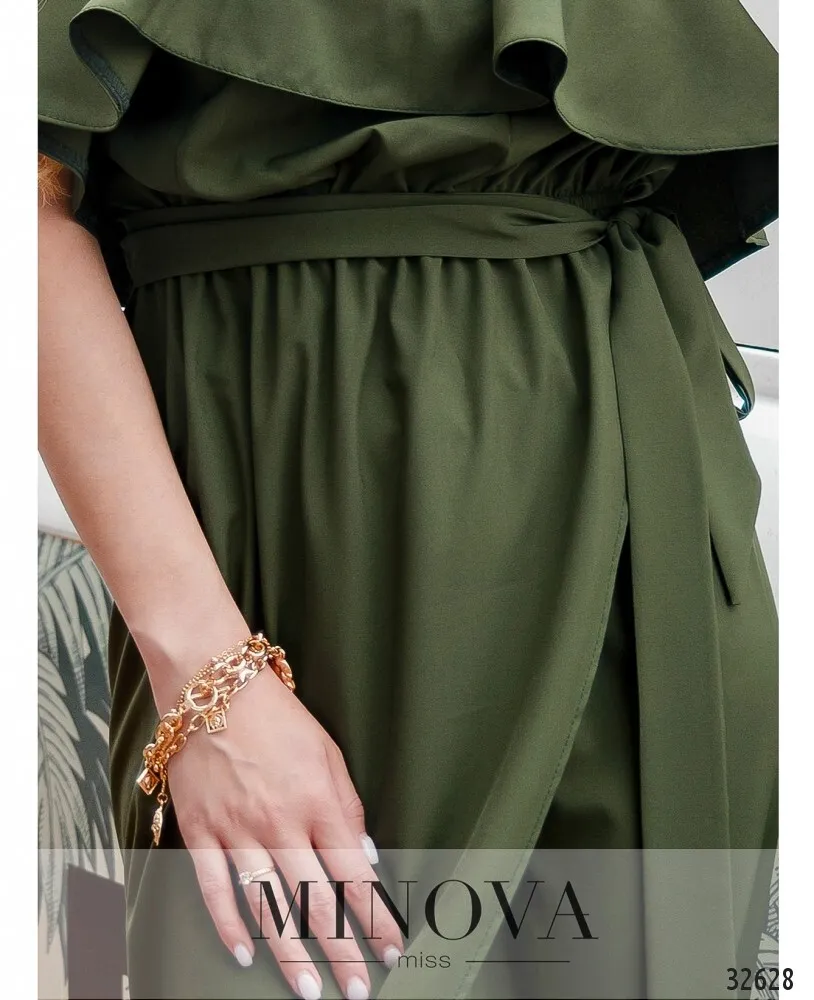 Платье 8608-хаки Minova
