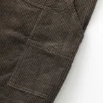 Шорты Ymkashix Nineties Velvet темно-коричневые