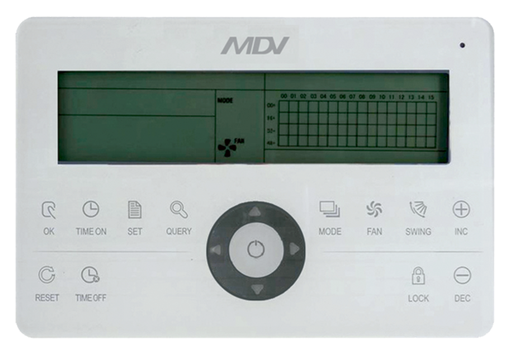 Напольно-потолочный фанкойл MDV MDKH2-V500-R4