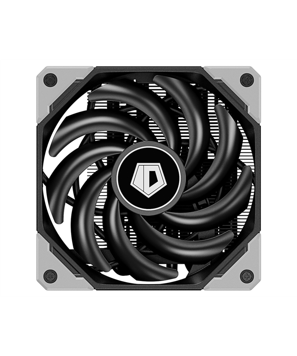 ID-COOLING IS-50X V3 LGA1700/1200/115X/AM5/AM4 низкопрофильный высота 56mm (27шт/кор, TDP 130W, PWM, 5 тепл.трубки прямого контакта, FAN 120mm, черный) BOX
