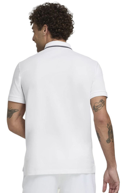 Мужское теннисное поло Wilson Team Pique Polo - белый
