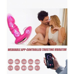 Универсальный вибростимулятор JIVE от Magic Motion, розовый