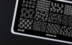 Пластина для стемпинга Go! Stamp 210 Adventure time
