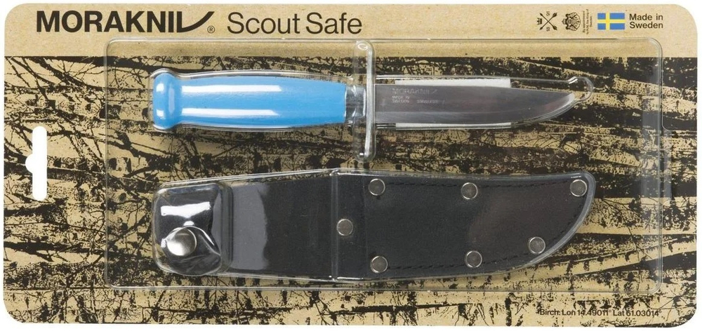 Нож Morakniv Scout 39 Safe Blue, арт. 12021