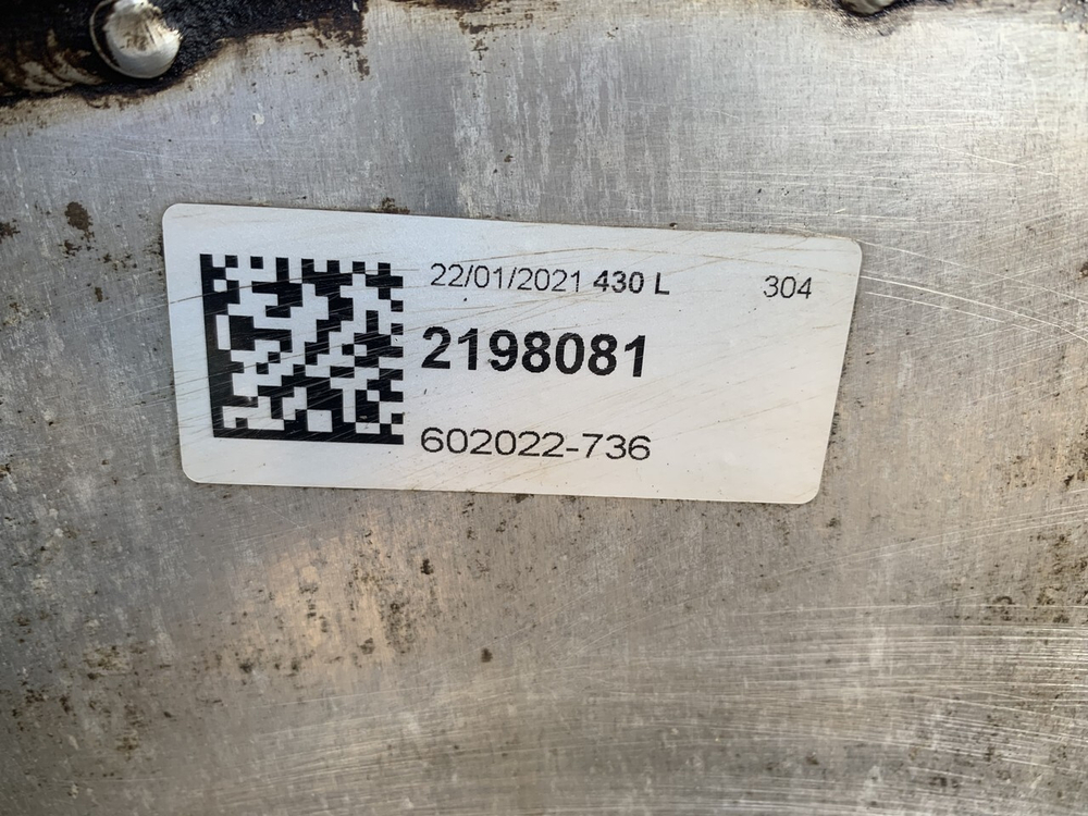 Топливный бак 430 L 2021г