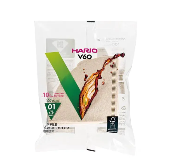 Фильтры Hario V60 VCF-01-100W (Япония)
