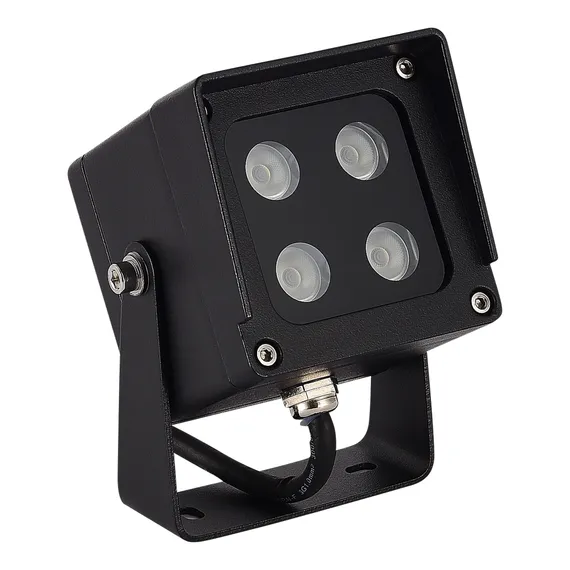 SL9520.405.01 Светильник уличный наземный ST-Luce черный/черный LED 1*9W 3000K/4000K/6500K GLARE