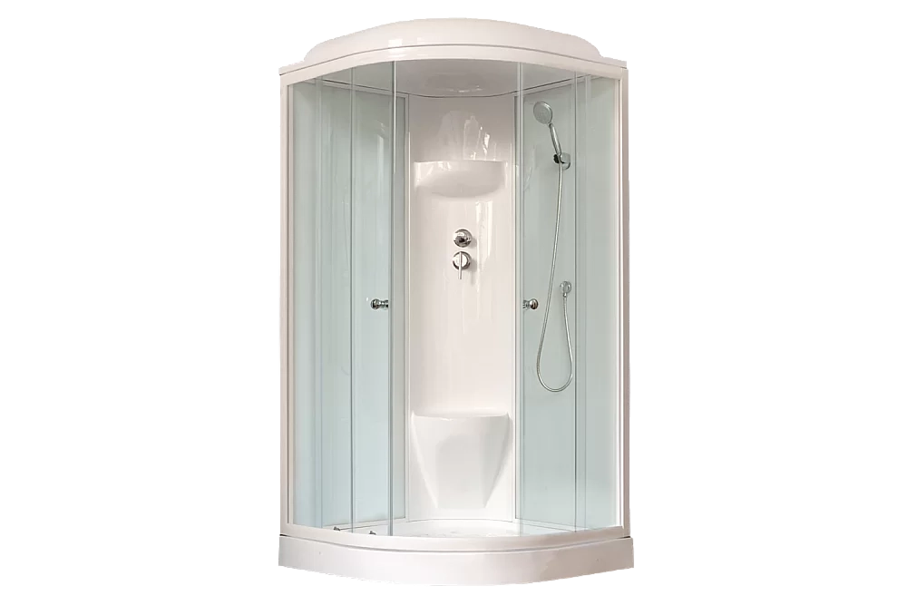 Душевая кабина Royal Bath RB90HK6-WT 90x90 профиль белый/стекло прозрачное