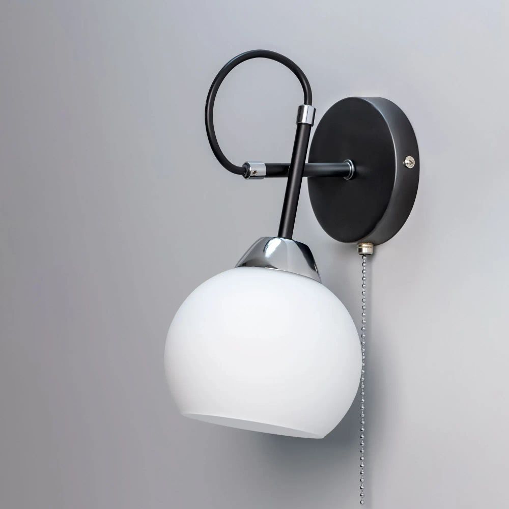 Citilux Стивен CL141411 Бра с выключателем Чёрное