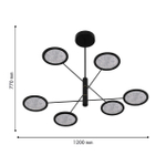 Подвесная светодиодная люстра Favourite Imma 4375-6P