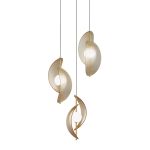 Подвесной светильник MD24030035-3A brass/amber