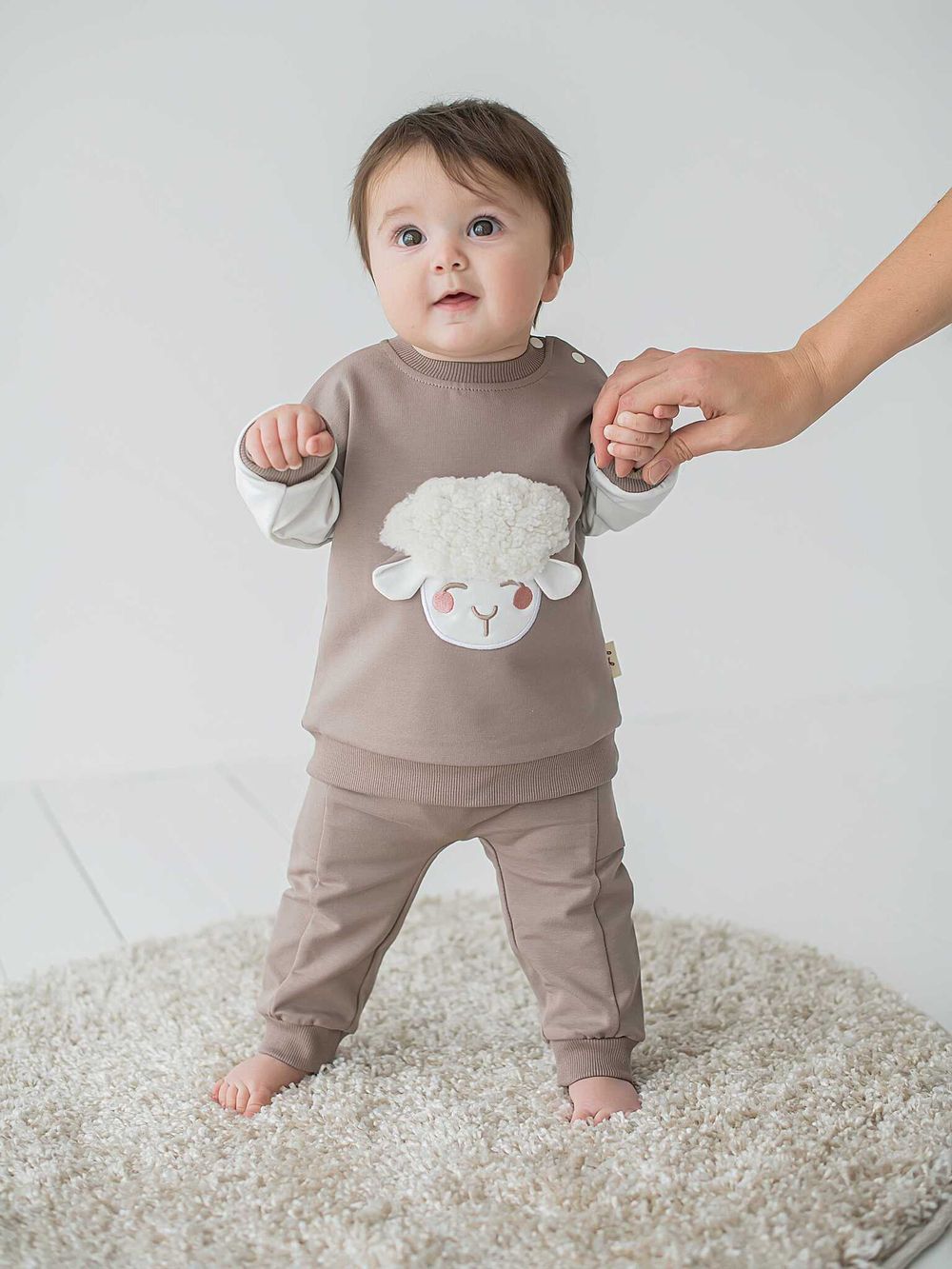 Джоггеры карго облегченные "Кокос" 0+