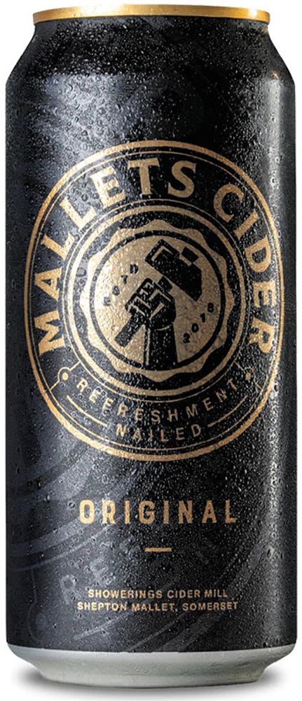 Сидр Бразерс Майллетс Ориджинал / Cider Brothers Mallets Original 0.44л - 12шт