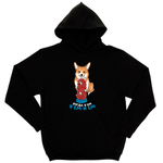 Толстовка "Корги обедает"