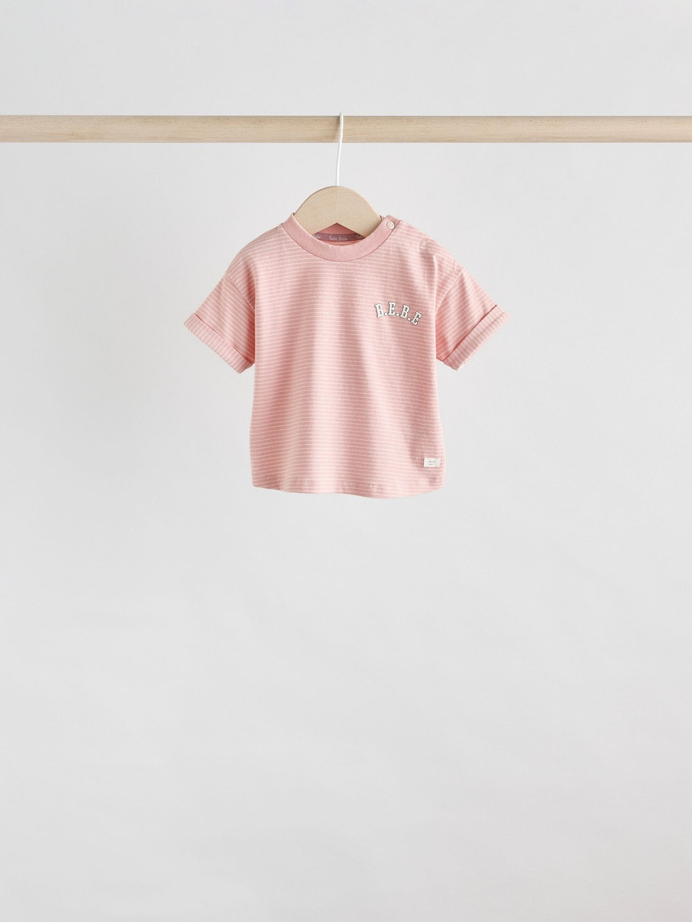 Футболка и шорты в комплекте для малышей Next AG4-644, 3 шт., Розовый, Салатовый