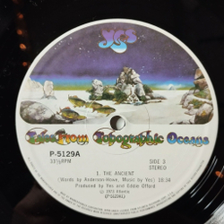 Винтажная виниловая пластинка LP Yes Tales From Topographic Oceans (Japan 1973) (No Obi) The Remembering