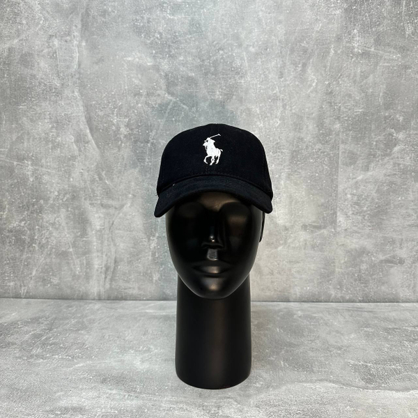 Кепка Polo black/white