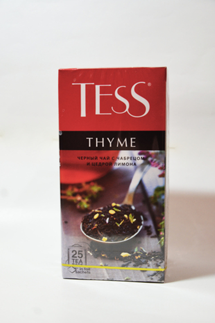 Чай черный Tess Thyme в пакетиках