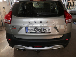 Оцинкованный фаркоп на Lada Xray 2015-2022, Lada Xray Cross 2018-2022 (без электрики), Galia L029C