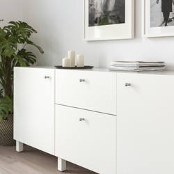 IKEA BAGGANÄS  (ИКЕА БАГГАНÄС)  -  Ручка, нержавеющая сталь, 20 мм