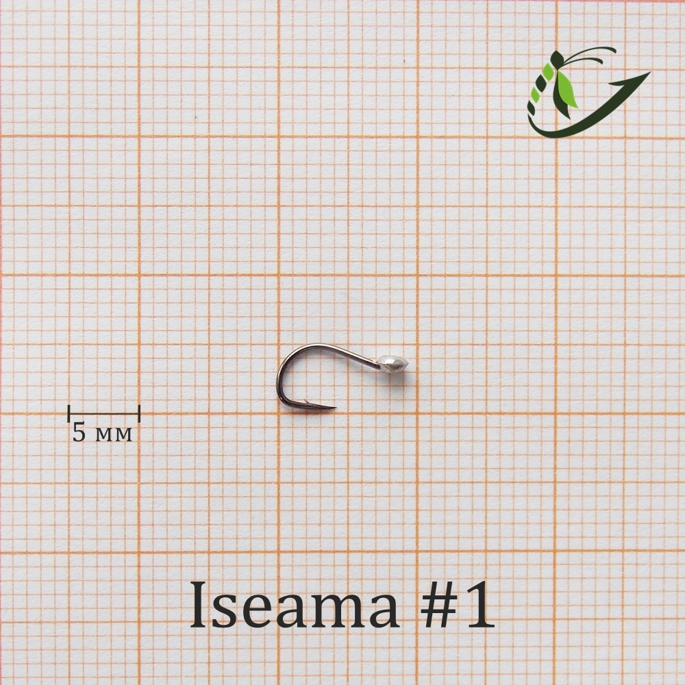 Крючок 02099 Iseama с напайкой (50 шт)
