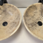 Раковина из оникса ПАРА! Bowl Grey TinLip BO-62977 45*45*17 42