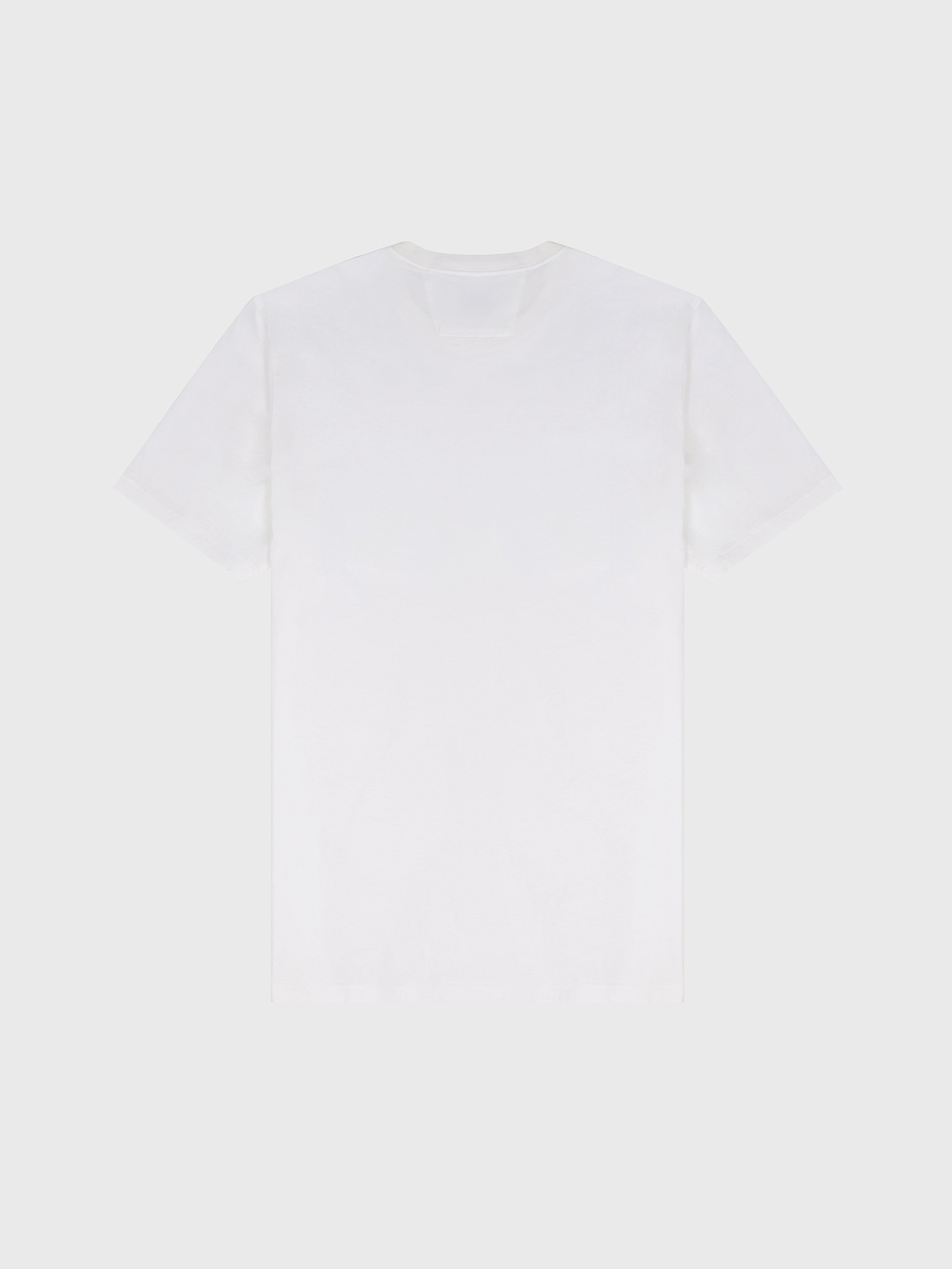 Футболка C.P. Company 30/1 Jersey Vertical Logo White