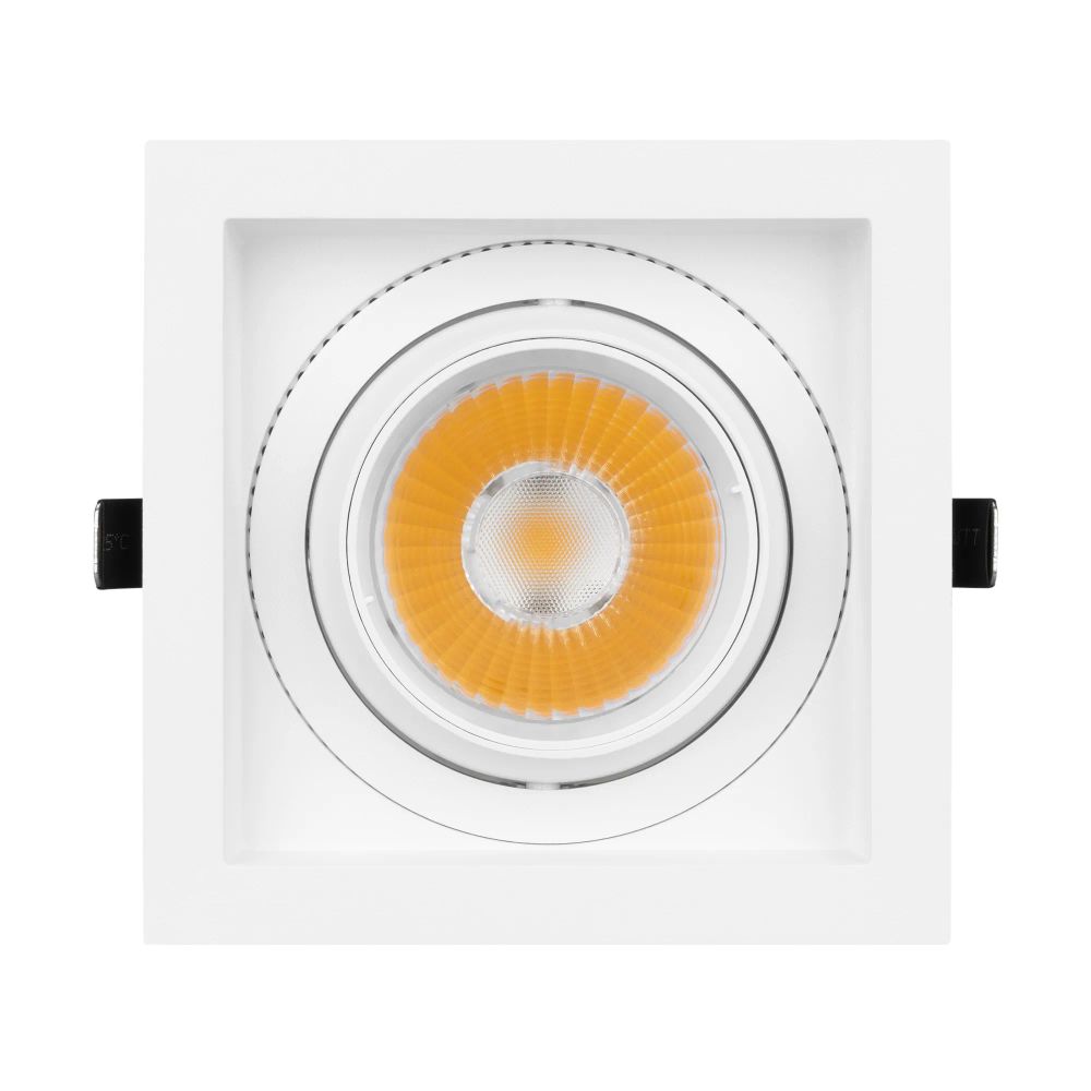 Светильник MS-VORTEX-BUILT-S140x140-30W Warm3000 (WH-WH, 17 deg, 230V) (Arlight, IP20 Металл, 5 лет) 057920