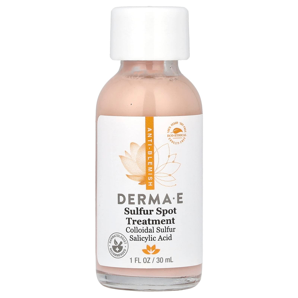 DERMA E, Средство для удаления серных пятен, 30 мл (1 жидк. унц.)