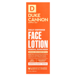 Duke Cannon Supply Co., Daily Defense, лосьон для лица, минеральное солнцезащитное средство, SPF 32, легкий цитрус, 88 мл (3 жидк. унц.)