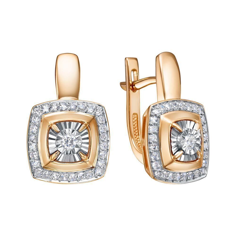 Серьги из золота 585 пробы