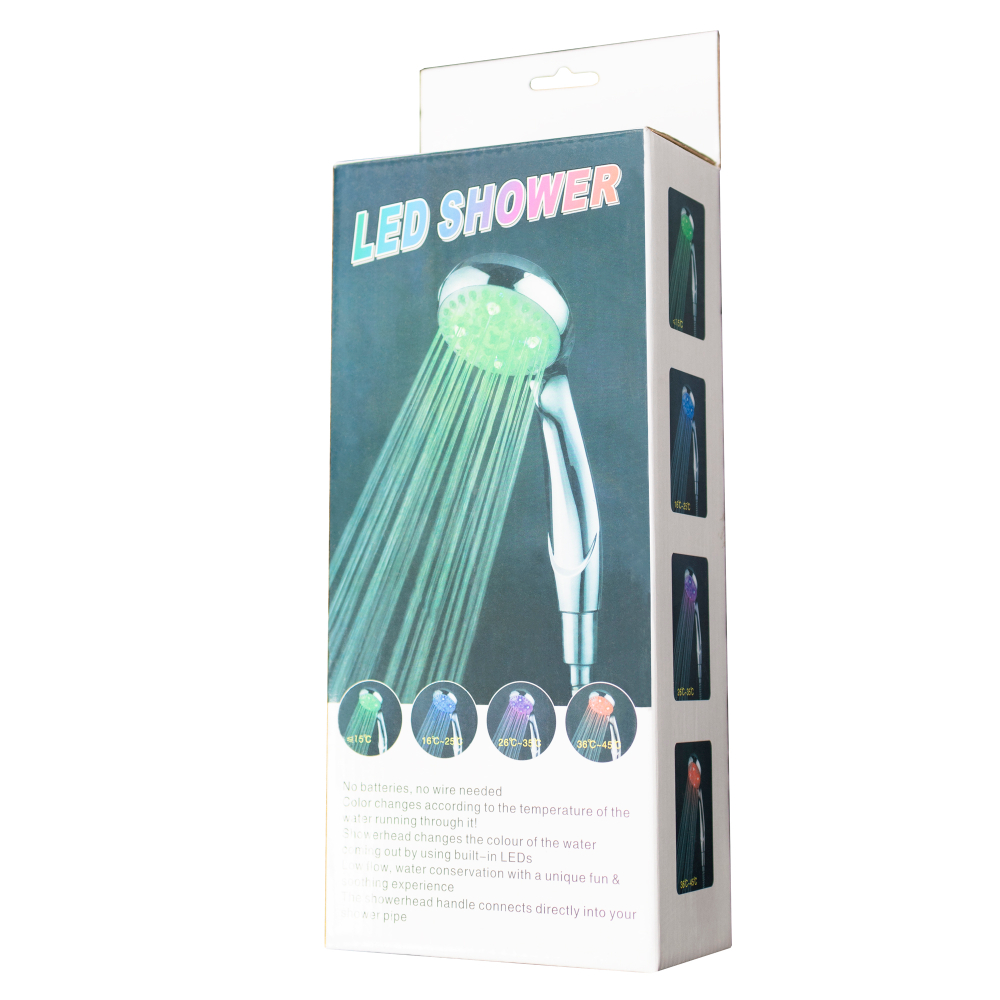 Лейка для душа с LED подсветкой большая JZ-W