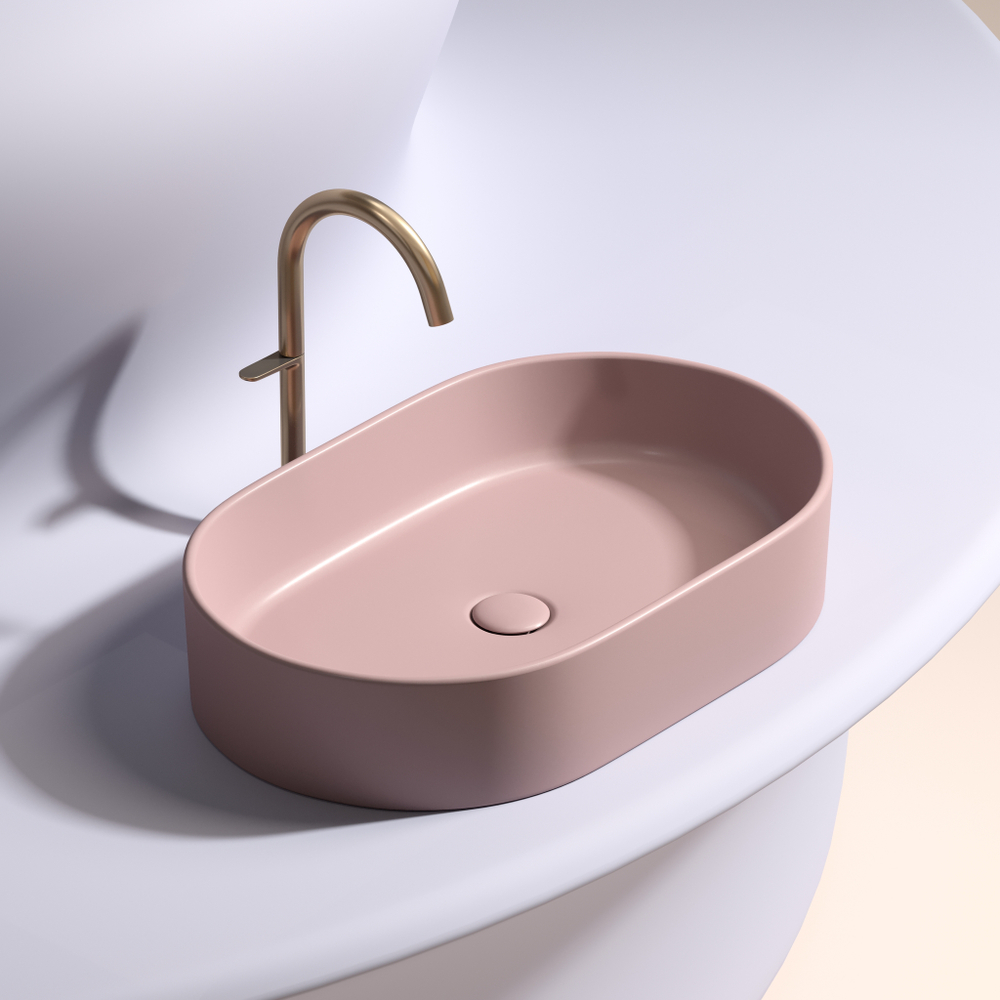 Раковина Ceramica Nova Element 60 см CN6048MP розовая