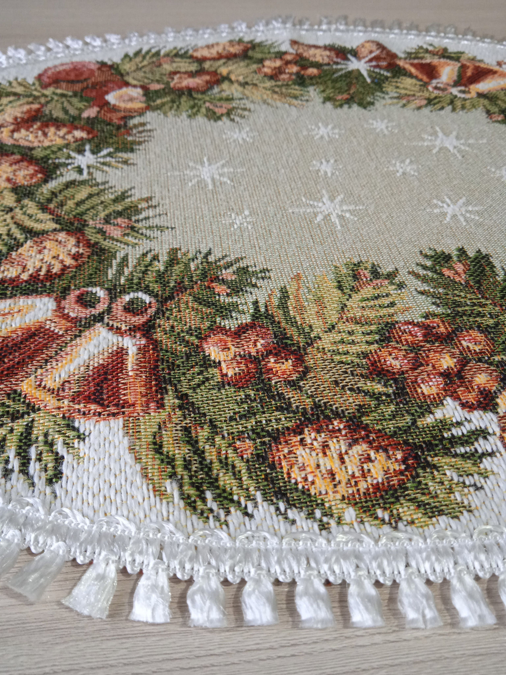 Декоративная гобеленовая салфетка Настроение рождества 32*46