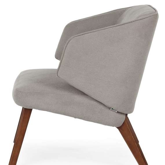 Лаунж-кресло Zazy, светло-серое