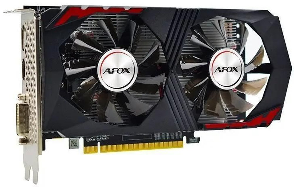 Видеокарта AFOX NVIDIA  GeForce GTX 1050TI GTX1050 Ti 4ГБ GDDR5, white box [af1050ti-4096d5h5-v10]