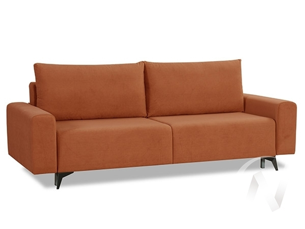 Диван прямой Халиф (БД) Modus 13 (велюр терракотовый)