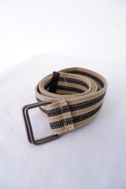 Ремень из текстиля в полоску