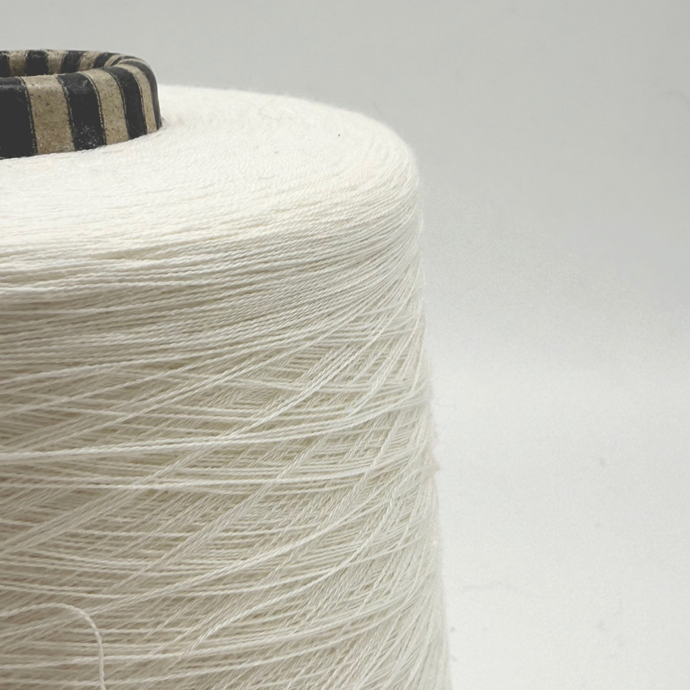 Пряжа Emilcotoni SPa Real Silk (2/56000) 2800 м/100 гр (80% пима хлопок, 20% шелк), белый