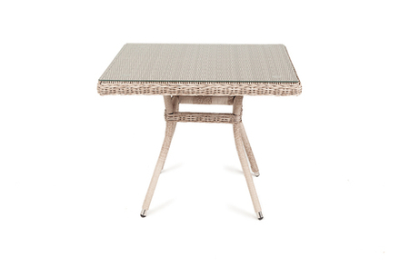 "Айриш" стол плетеный из искусственного ротанга, цвет бежевый