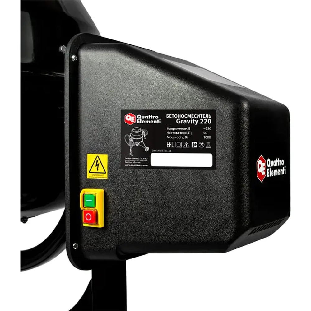 QUATTRO ELEMENTI Gravity 220 бетоносмеситель 916-042