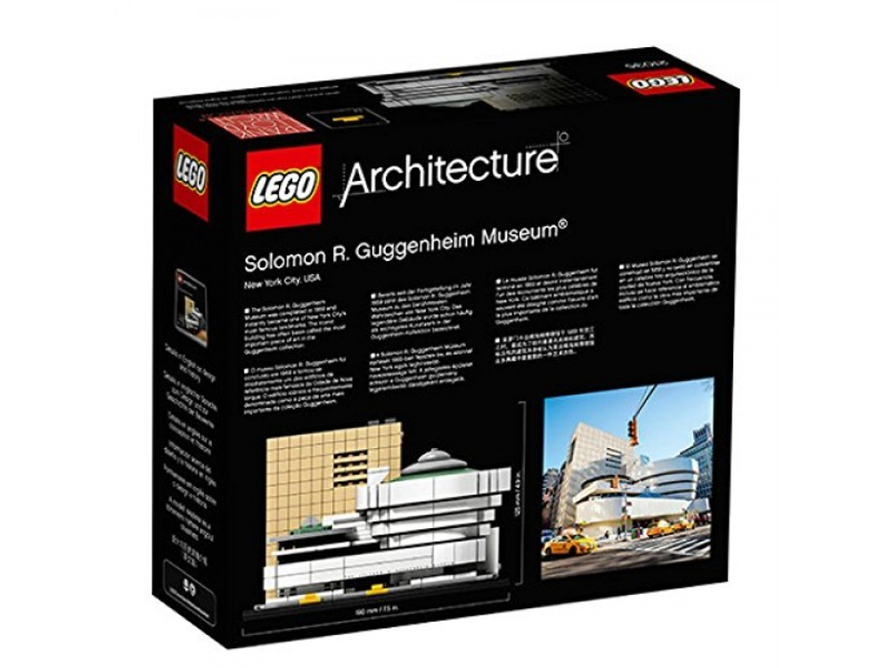 LEGO Architecture: Музей Соломона Гуггенхайма 21035 — Solomon R. Guggenheim Museum — Лего Архитектура