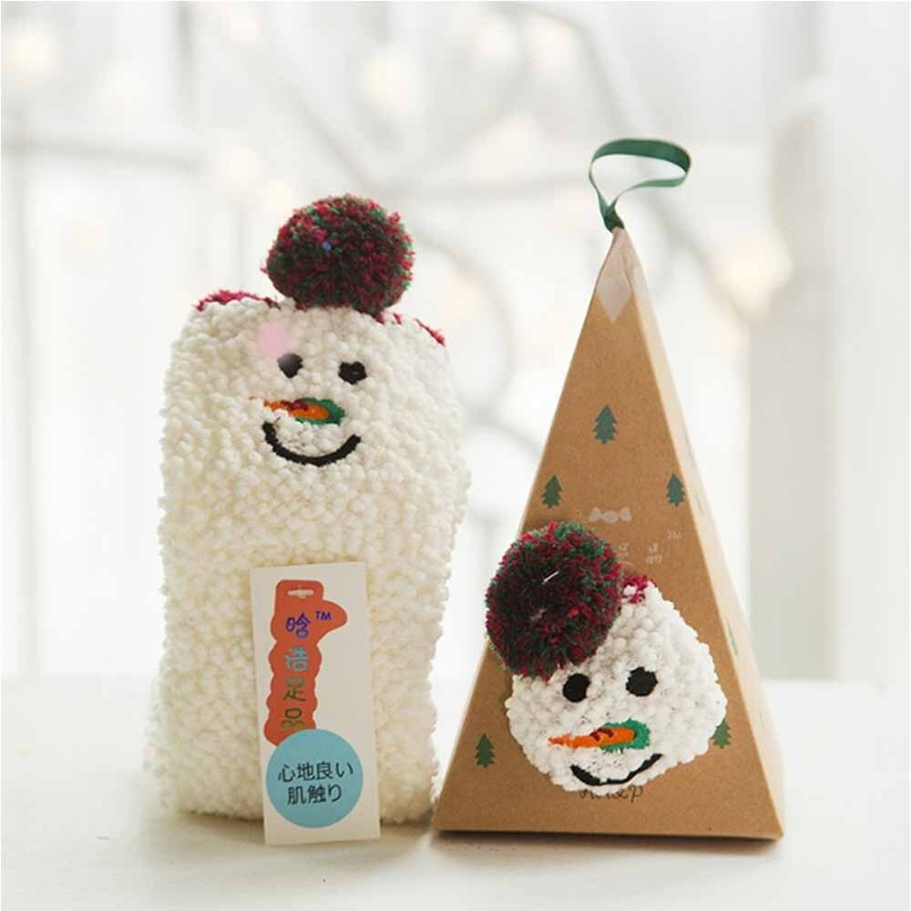 Носки Снеговик