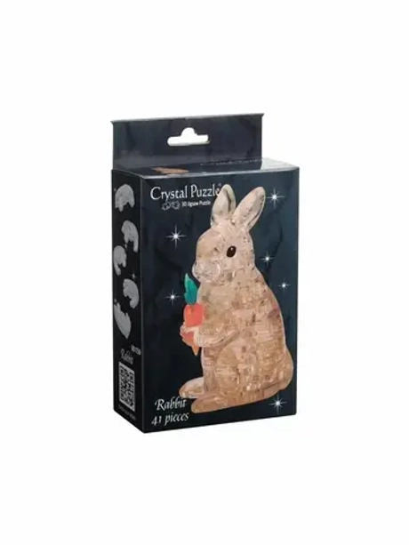 3D Crystal Pazzl Кролик