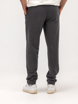 Брюки спортивные прямые. Графит