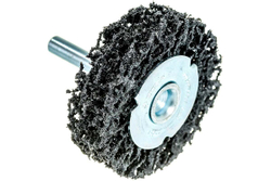 Щетка дисковая ПРОФЕССИОНАЛ (50 мм; нейлоновая проволока с абразивным покрытием) для дрели ЗУБР 35162-050_z01