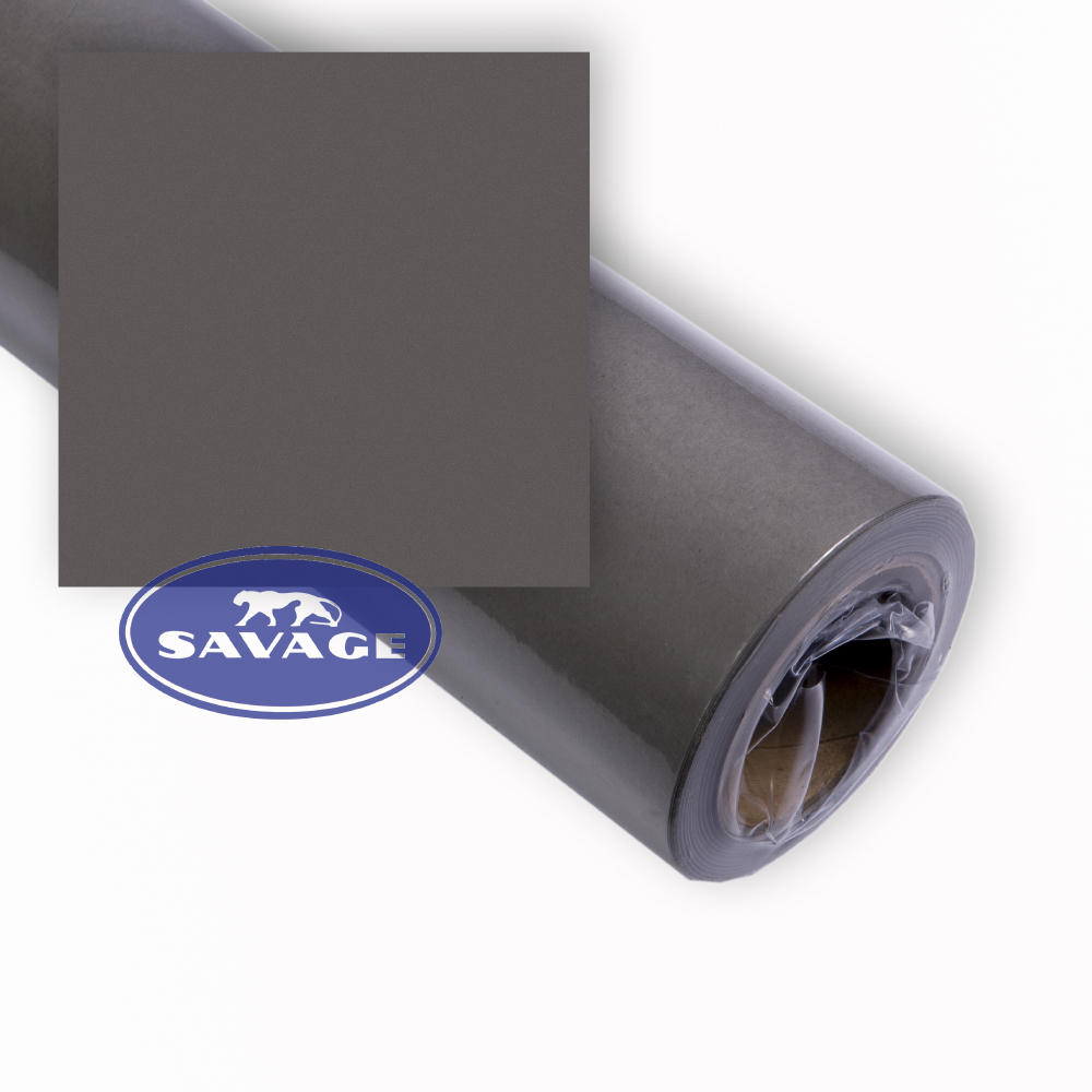 Бумажный фон 1,35х11м, цвет SMOKE GRAY